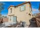 A private backyard with a concrete patio, perfect for entertaining and relaxation at 1161 Gecko Rd, Henderson, NV 89002