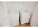 A laundry room featuring a washer and dryer at 1161 Gecko Rd, Henderson, NV 89002