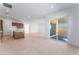 Open living space with sliding glass doors to backyard at 8965 Coastal Oaks St, Las Vegas, NV 89166