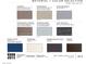 Image showing home exterior material and color options, including siding, roofing, and door selections at 671 Agate Bridge St, Las Vegas, NV 89138