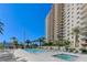 Resort-style pool with lounge chairs and spa at 8255 S Las Vegas Blvd # 1521, Las Vegas, NV 89123