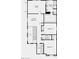Second floor plan with primary suite, bedrooms, and laundry area at 106 Via Franello, Henderson, NV 89011