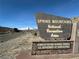 Spring Mountains National Recreation Area sign with stunning mountain views, a gateway to outdoor adventures at 4205 Mont Blanc Way, Las Vegas, NV 89124