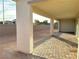 Covered patio with paver stones at 5569 Artex Ave, Las Vegas, NV 89139