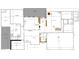 Detailed floor plan showcasing a spacious layout with multiple rooms, including a large kitchen and Primary suite at 2770 La Casita Ave, Las Vegas, NV 89120