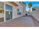 Spacious deck and private backyard at 8010 Arcadian Ln, Las Vegas, NV 89147