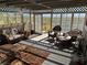 Inviting sun room with ample seating, natural light, and beautiful desert views at , Pahrump, NV 89060