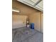 Garage interior with water heater and recycling bin at 6072 Corbin Ave, Las Vegas, NV 89122