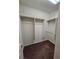 Large walk-in closet with double hanging rods at 6072 Corbin Ave, Las Vegas, NV 89122