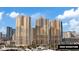 Stunning daytime view of the MGM Signature towers offering luxury residences and amenities at 135 E Harmon Ave # 1020, Las Vegas, NV 89109