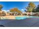 Community swimming pool and spa with sundeck at 5655 E Sahara Ave # 1052, Las Vegas, NV 89142