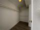Walk-in closet featuring modern flooring and shelving for storage at 4281 White Sands Ave, Las Vegas, NV 89121
