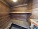 An interior view of the community sauna with wooden benches at 4281 White Sands Ave, Las Vegas, NV 89121