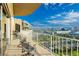 Relax and take in the stunning city views on this condo balcony with ample seating and clear view of the beautiful landscape at 3111 Bel Air Dr # 28C, Las Vegas, NV 89109