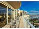 Spacious condo balcony with comfortable seating and amazing city views, perfect for enjoying the weather at 3111 Bel Air Dr # 28C, Las Vegas, NV 89109