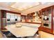 Gourmet kitchen with stainless steel appliances, custom cabinetry, and a large island for culinary enthusiasts at 3111 Bel Air Dr # 28C, Las Vegas, NV 89109