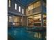 Beautiful swimming pool and spa area with an incredible view of the interior living spaces at 3111 Bel Air Dr # 28C, Las Vegas, NV 89109