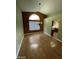 Bright dining room with hardwood floors and a chandelier at 2802 Camelback Ln, Henderson, NV 89074