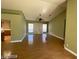 Living room with hardwood floors and high ceilings at 2802 Camelback Ln, Henderson, NV 89074