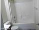 Bathroom with a tub and shower combination at 4085 Oliver Sagebrush Dr, Las Vegas, NV 89122