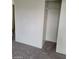 Bedroom with closet, carpet and a neutral color scheme at 4085 Oliver Sagebrush Dr, Las Vegas, NV 89122