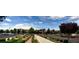 Exterior of Anthem Community Center showcasing landscaping, parking and inviting entrance at 2881 Thunder Bay Ave, Henderson, NV 89052