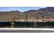 Well-maintained tennis court offers a great amenity for an active lifestyle at 2881 Thunder Bay Ave, Henderson, NV 89052