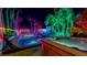 Relaxing backyard oasis with a sparkling pool and hot tub at 3784 Pama Ln, Las Vegas, NV 89120