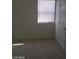 Bedroom with carpet, natural light from window and closet at 3505 Benson Ln, North Las Vegas, NV 89032