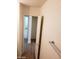Hallway with modern floors leads to rooms in the house at 3505 Benson Ln, North Las Vegas, NV 89032