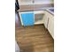 View of the kitchen's undermount sink and updated cabinets at 3505 Benson Ln, North Las Vegas, NV 89032