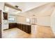 Eat in kitchen with lots of cabinets and counter space at 4745 Desert Vista Rd, Las Vegas, NV 89121