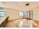 View of the living room with doors to the backyard at 4745 Desert Vista Rd, Las Vegas, NV 89121