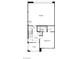 First floor plan showing garage, bedroom, and bathroom at 1448 Nocturnal Flight St, Las Vegas, NV 89138