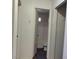 Bathroom doorway with a toilet at 5049 Spencer St # D, Las Vegas, NV 89119