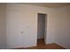 Bedroom with closet and hardwood floors at 1708 Walrus St, Las Vegas, NV 89117