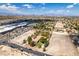 Aerial view of house near school and city at 1860 E Ford Ave, Las Vegas, NV 89123