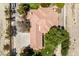 Aerial view of house highlighting the roofline and landscaping at 1860 E Ford Ave, Las Vegas, NV 89123