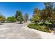 Landscaped yard and gravel driveway at 1860 E Ford Ave, Las Vegas, NV 89123