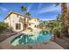 Inviting pool with large patio perfect for summer fun at 7668 Gossamer Wind St, Las Vegas, NV 89139