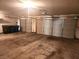 This large two-car garage features access doors, parking, and room to store trash containers at 841 Lusterview Ct, Las Vegas, NV 89123