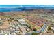 Aerial view of a residential neighborhood situated near a lake and mountains at 687 Marina Dr # 39, Boulder City, NV 89005