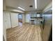 Updated kitchen, stainless steel appliances, gray cabinets at 1310 Fremont St, Pahrump, NV 89048