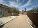 Spacious backyard with a large patio and a low-maintenance landscape at 9804 Panorama Cliff Dr, Las Vegas, NV 89134