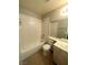 Clean bathroom, bathtub, toilet and vanity at 9804 Panorama Cliff Dr, Las Vegas, NV 89134