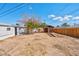 Spacious backyard, perfect for gardening at 4313 El Conlon Ave, Las Vegas, NV 89102