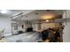 Three car garage with shelving and ample room for storage at 1629 Black Fox Canyon Rd, Henderson, NV 89052