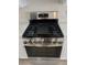 Stainless steel gas range and oven in the kitchen at 6449 Elizabethtown Ave, Las Vegas, NV 89110