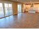 Modern kitchen featuring white cabinets, stainless steel appliances, and an island at 9886 Belikove Manor Ave, Las Vegas, NV 89178