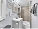 Well-maintained bathroom with a modern vanity, shower, and tub combination at 1334 Eastwood Dr, Las Vegas, NV 89104